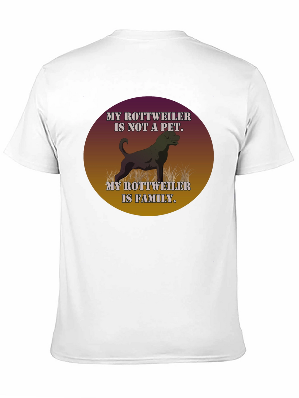 Rottweiler Family T-Shirt Dog Lover Tee