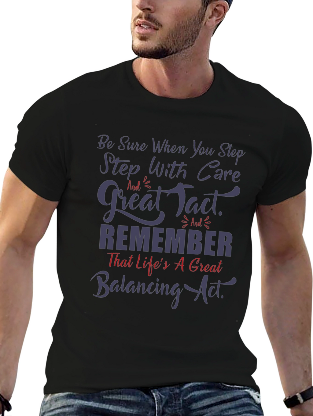 Lifes a Balancing Act Graphic Tee