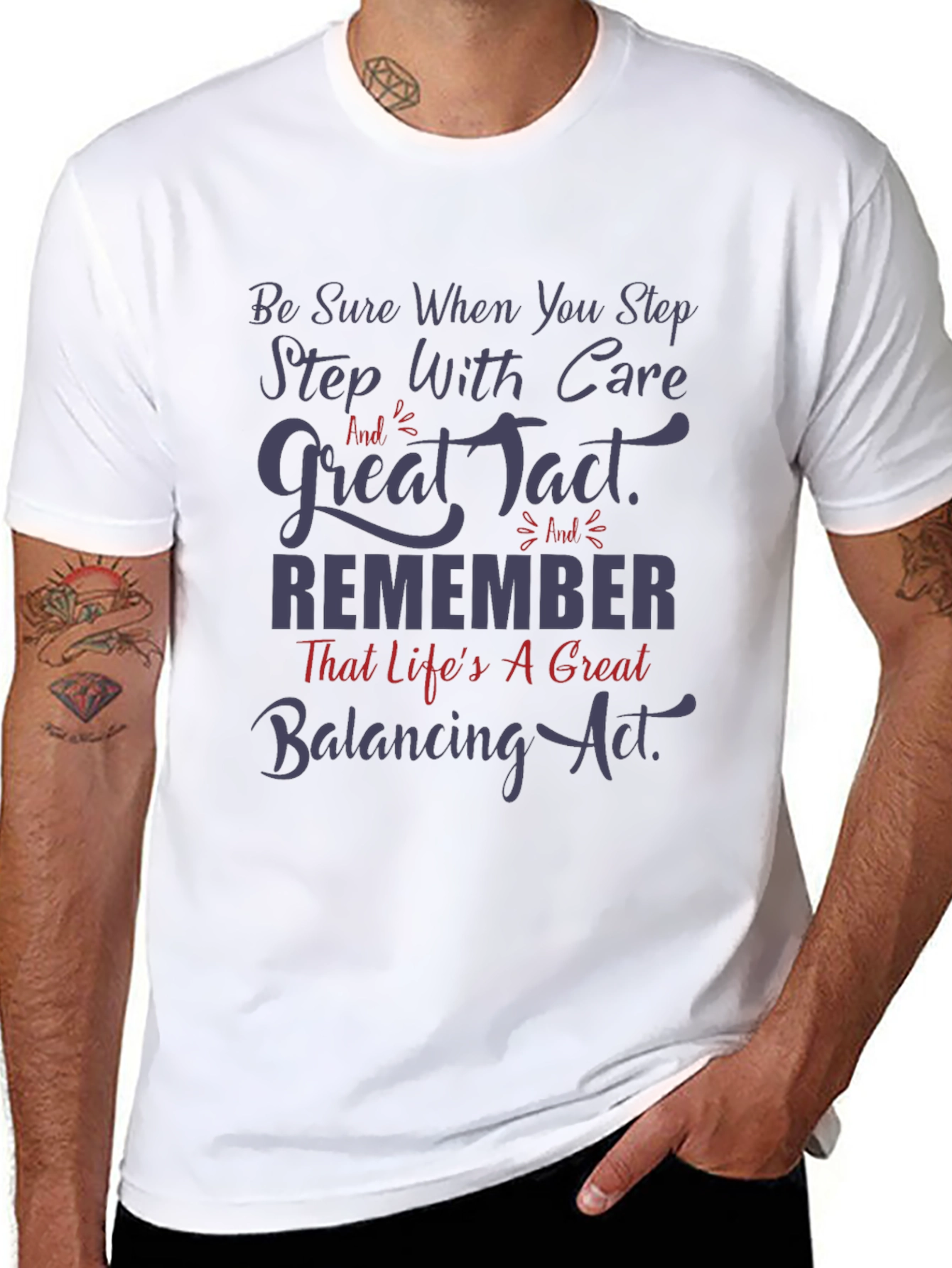 Lifes a Balancing Act Graphic Tee