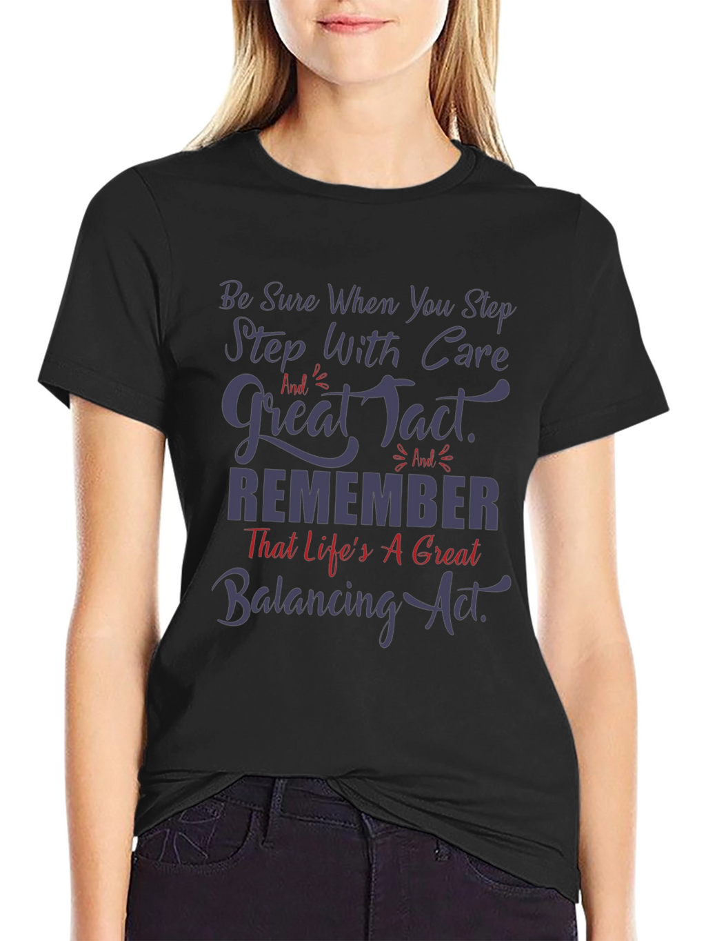 Lifes a Balancing Act Graphic Tee