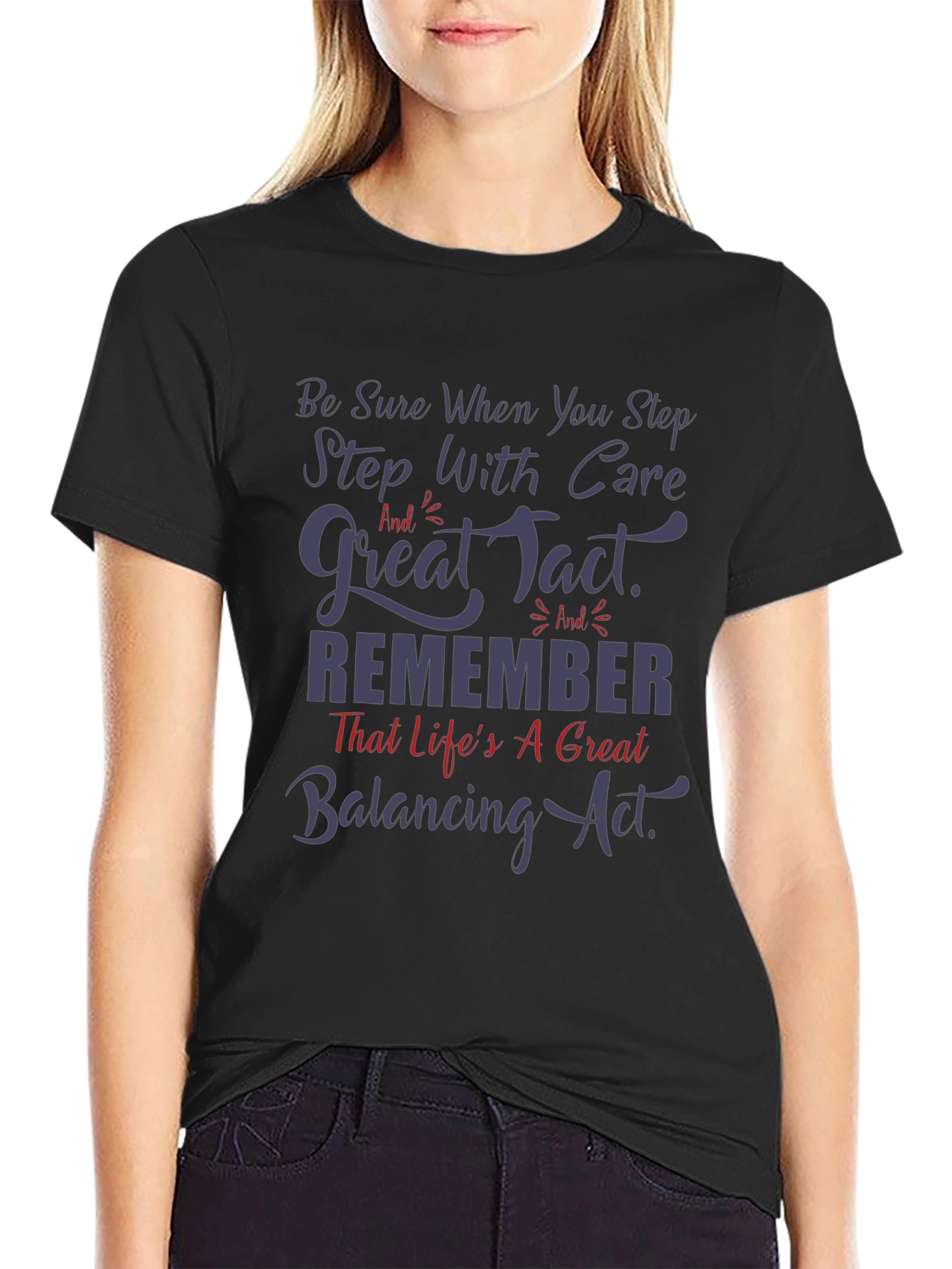 Lifes a Balancing Act Graphic Tee