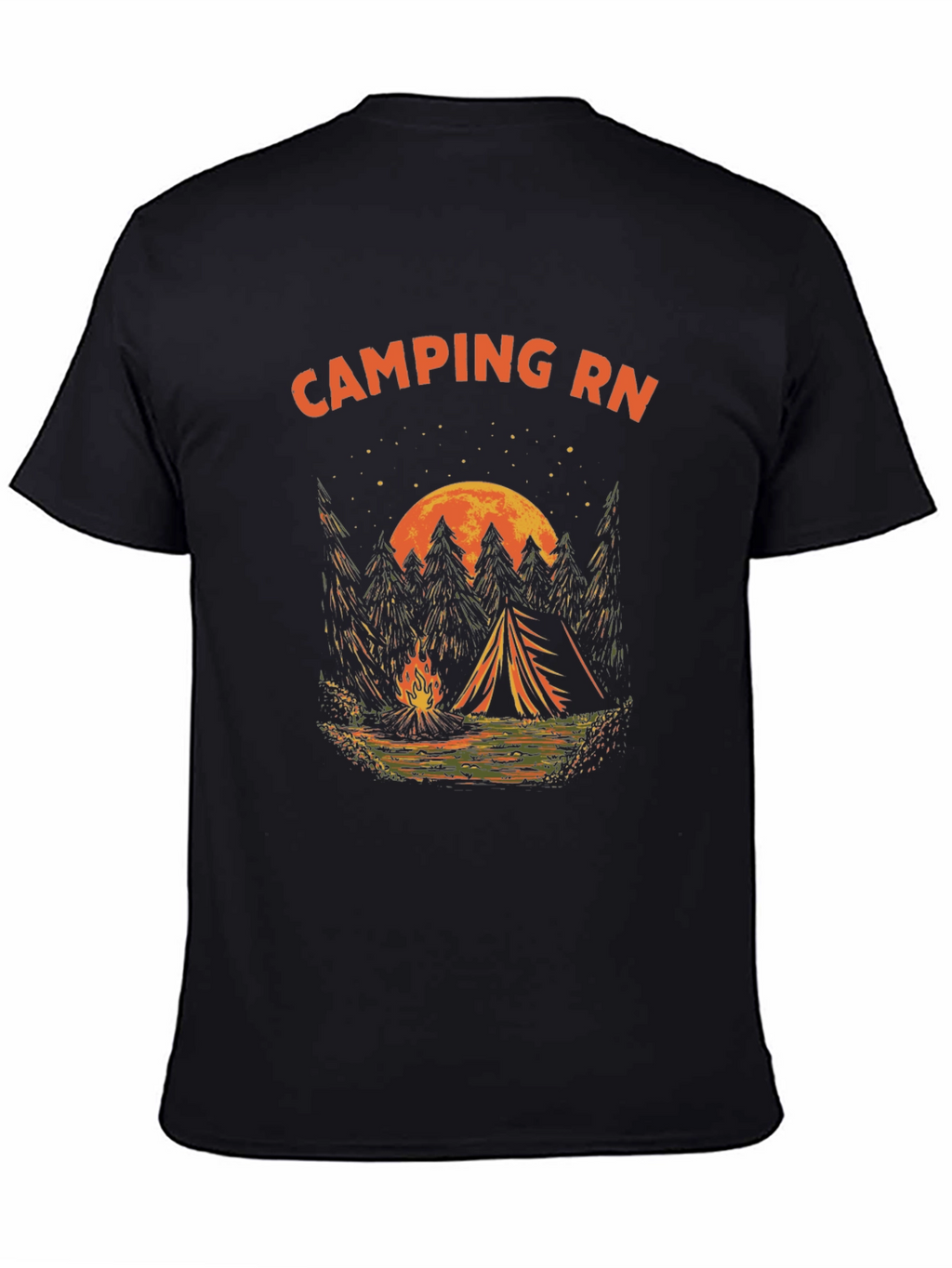 Camping RN Graphic T-Shirt - Adventure Ready