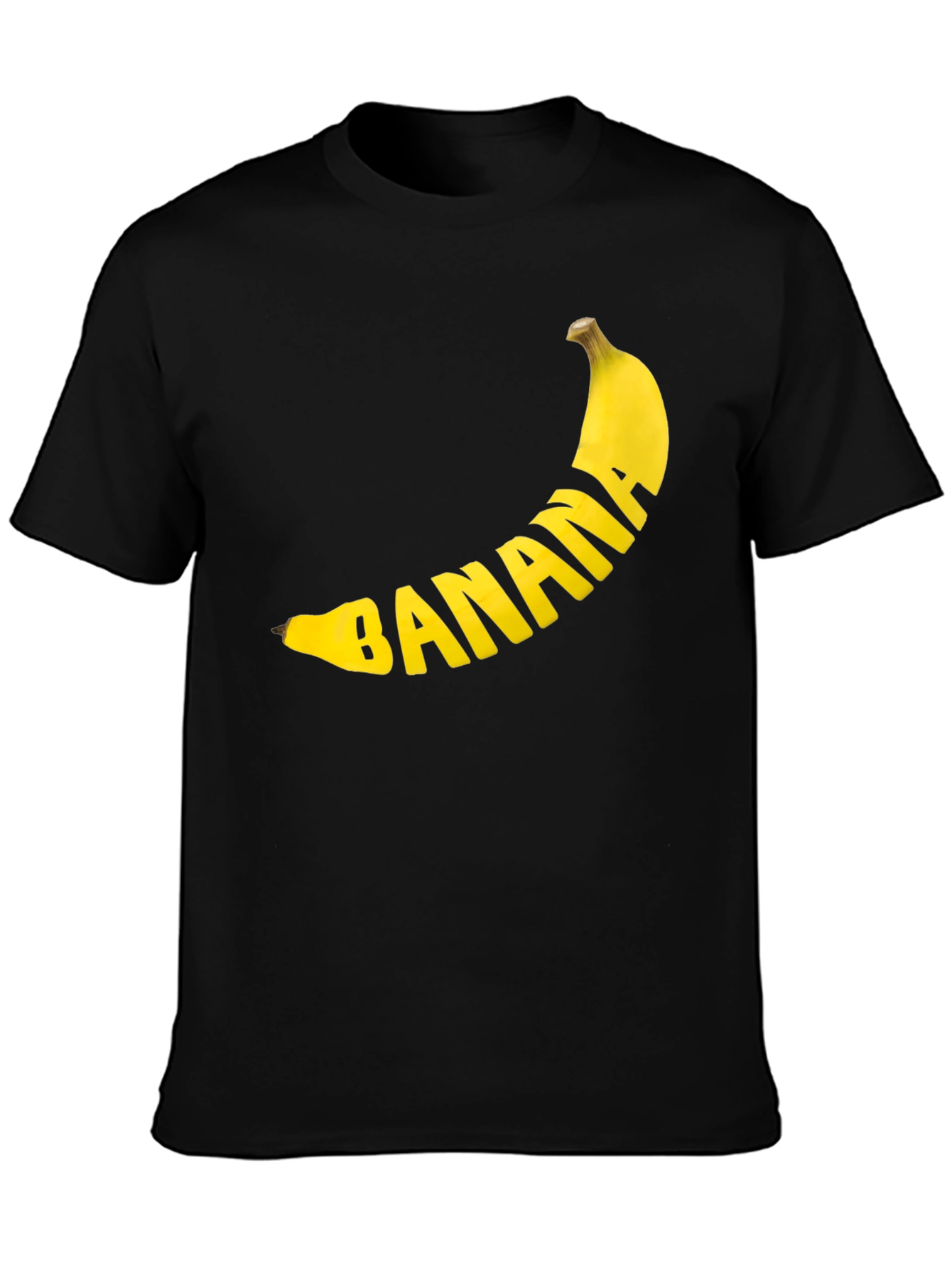 Banana Graphic Print Tee - Quirky Fruit T-Shirt