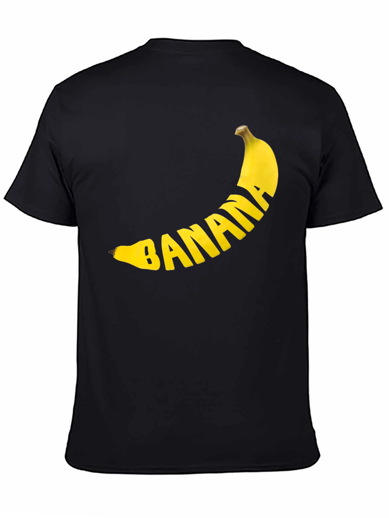 Banana Graphic Print Tee - Quirky Fruit T-Shirt