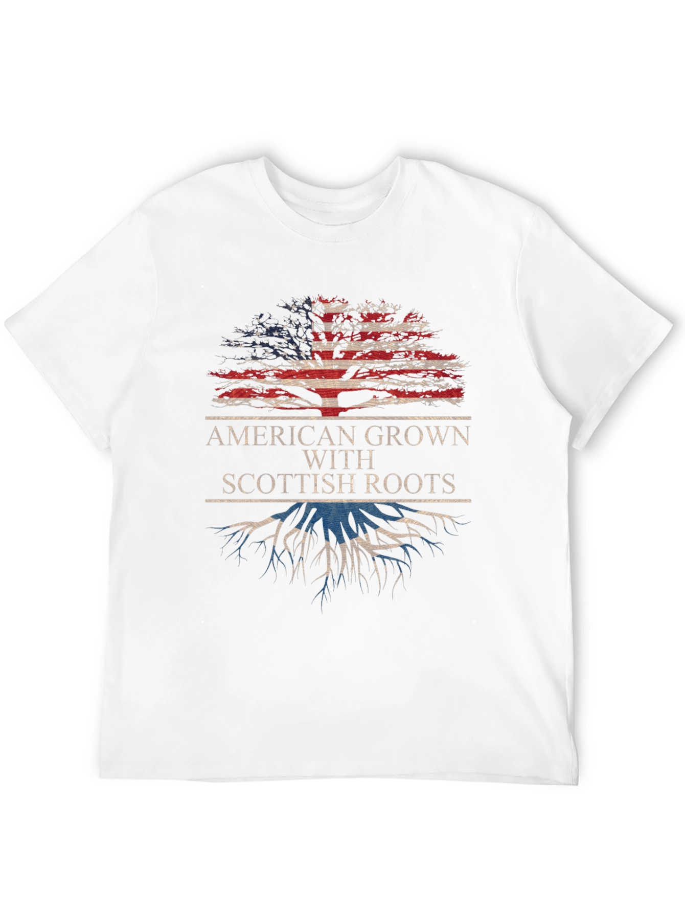 American Grown Scottish Roots T-Shirt