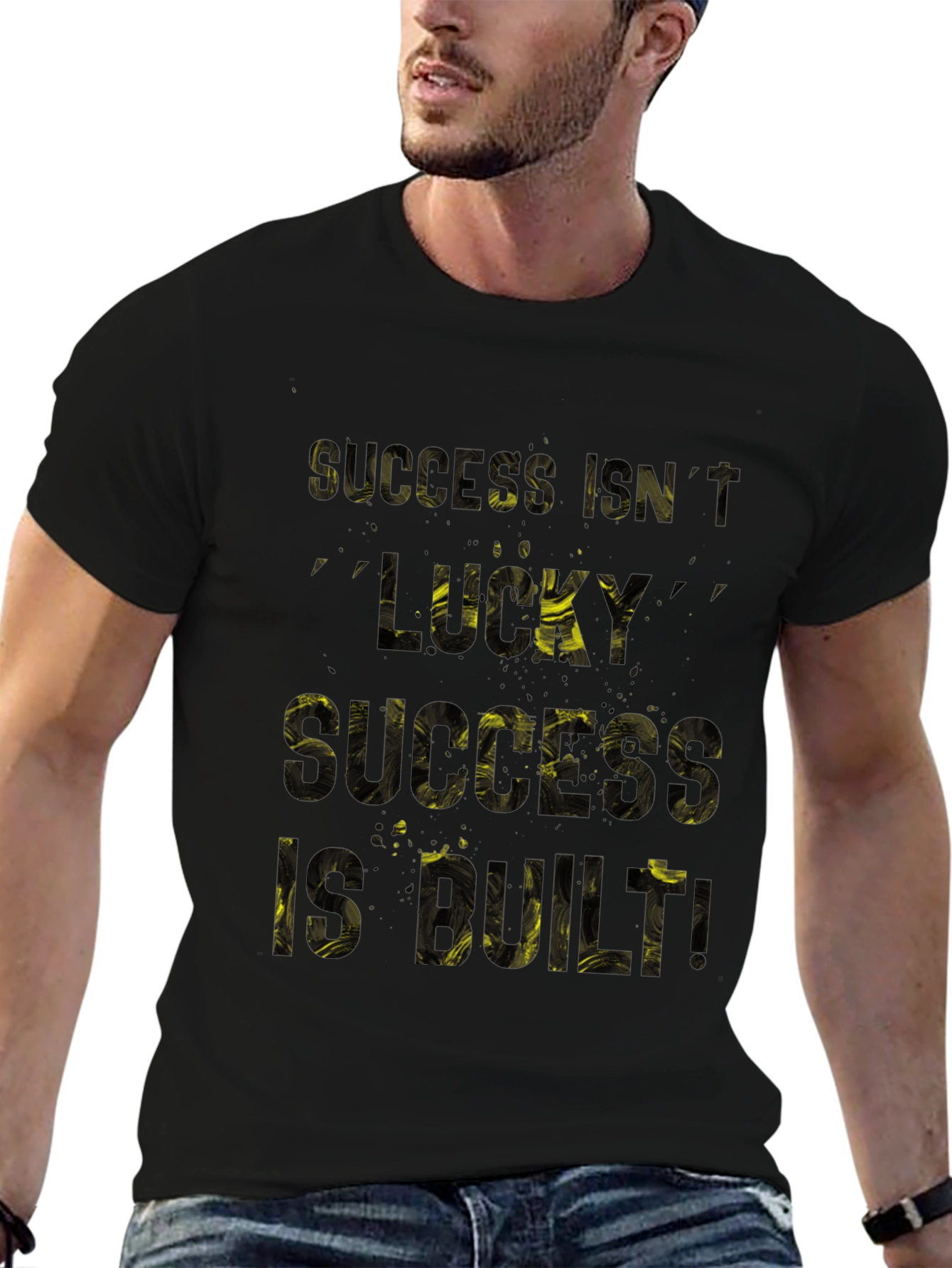Success Is Built Graphic T-Shirt