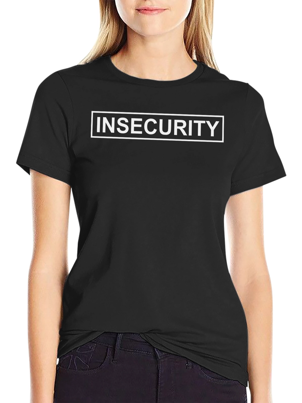 Insecurity Graphic Tee - Bold Statement Shirt