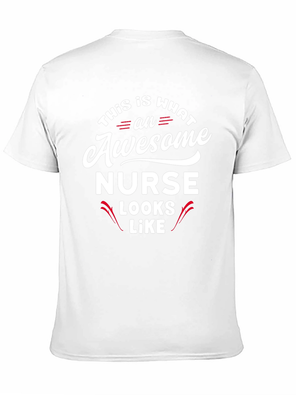 Awesome Nurse Graphic T-Shirt - Black