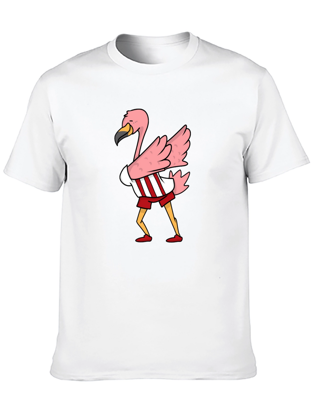 Flamingo Cartoon Graphic T-Shirt