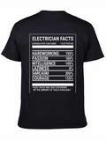 Electrician Facts Graphic T-Shirt