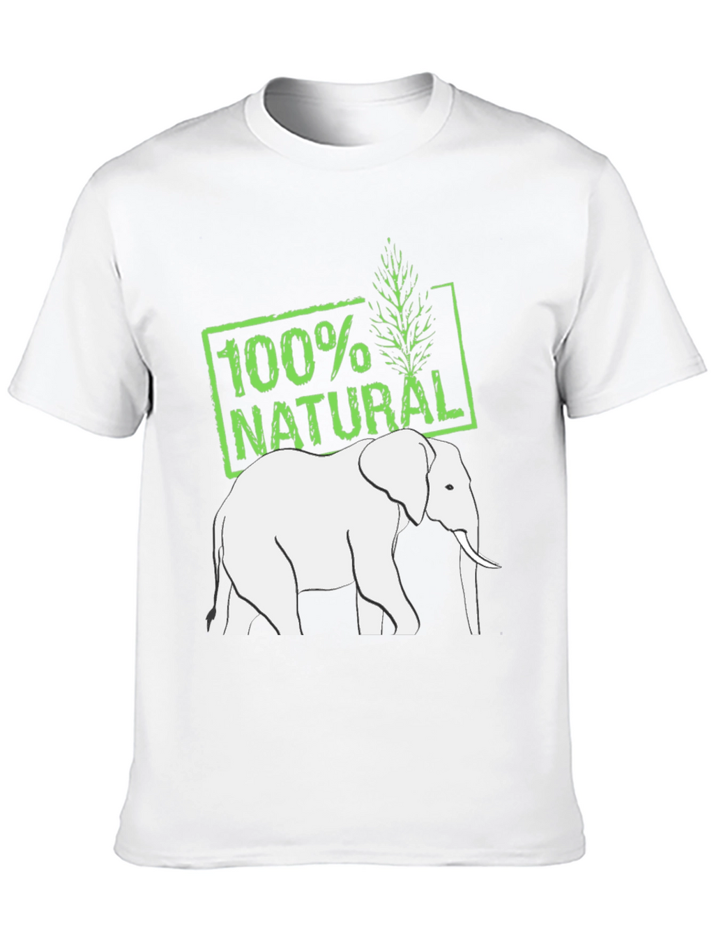 100% Natural Elephant T-Shirt