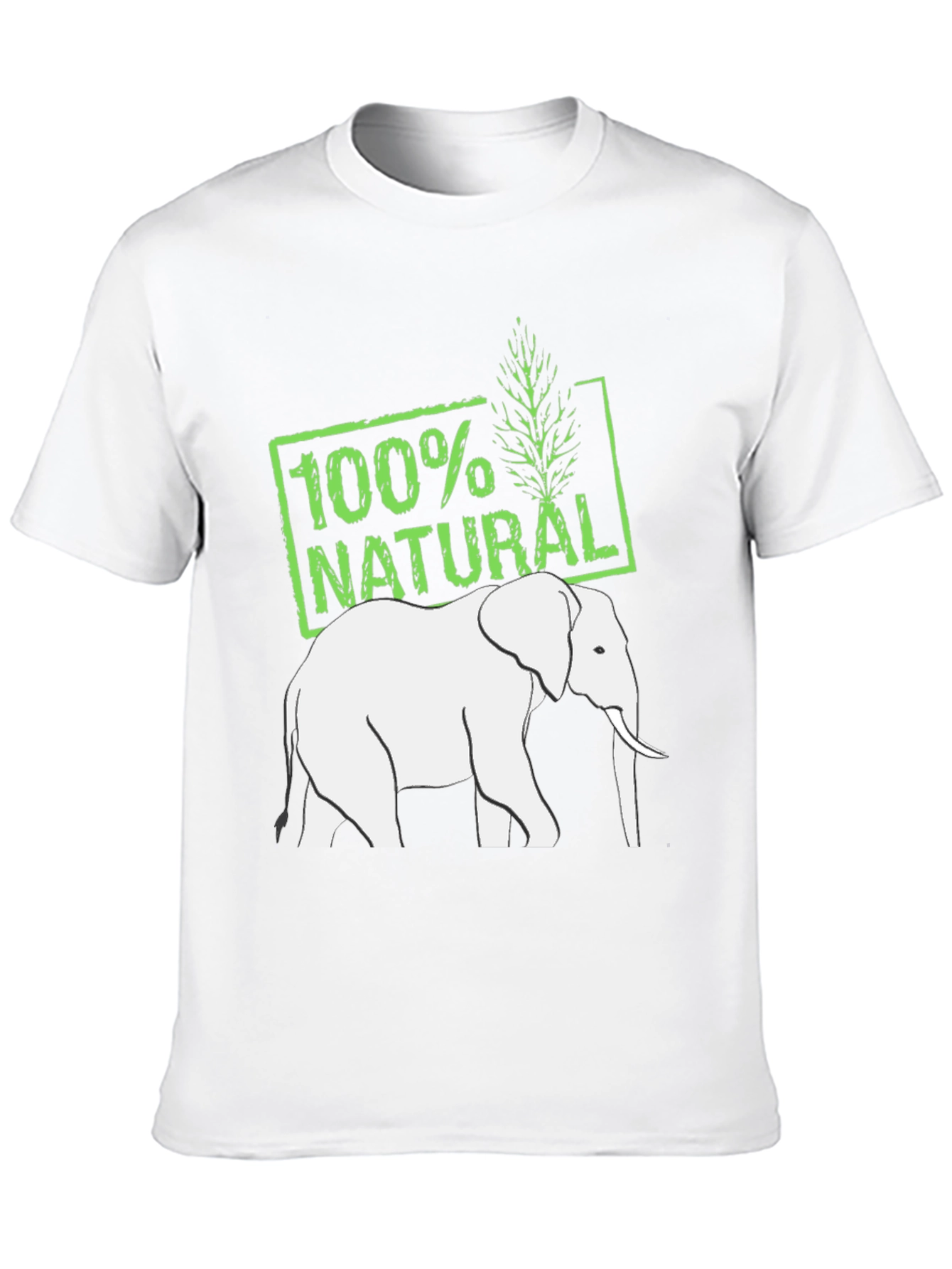 100% Natural Elephant T-Shirt