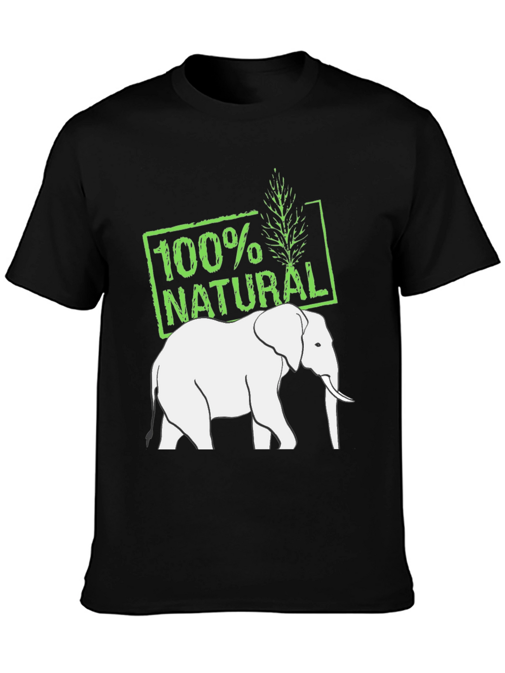100% Natural Elephant T-Shirt