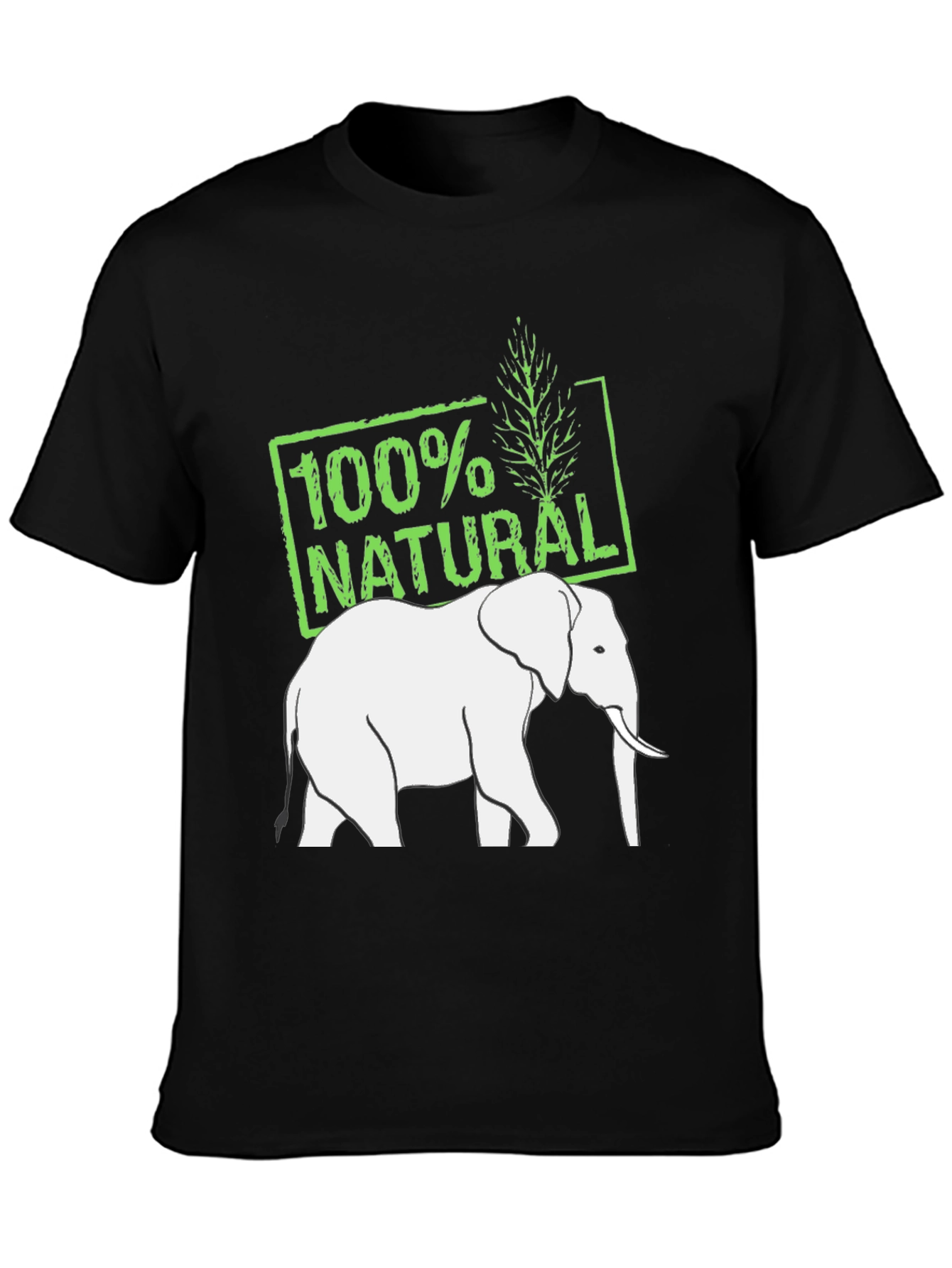100% Natural Elephant T-Shirt