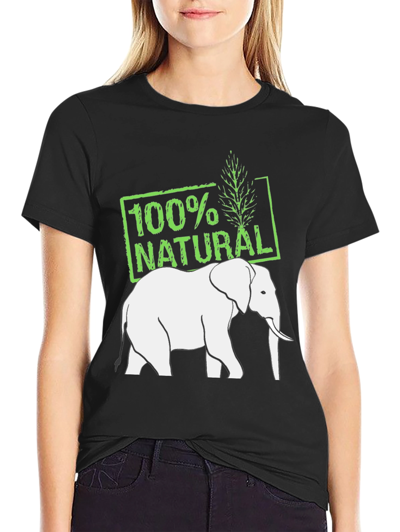 100% Natural Elephant T-Shirt