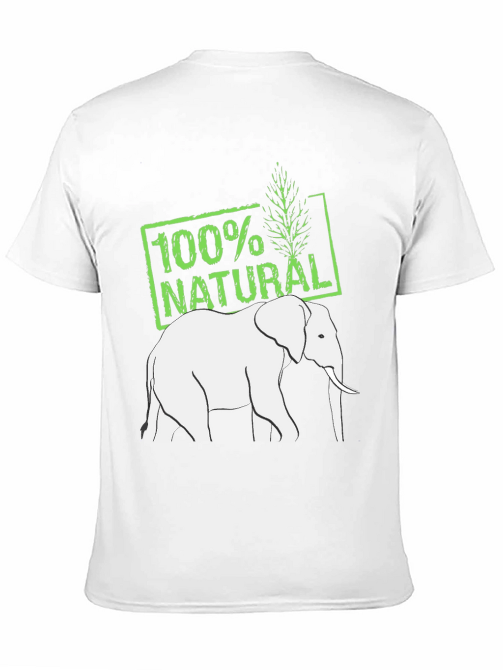 100% Natural Elephant T-Shirt