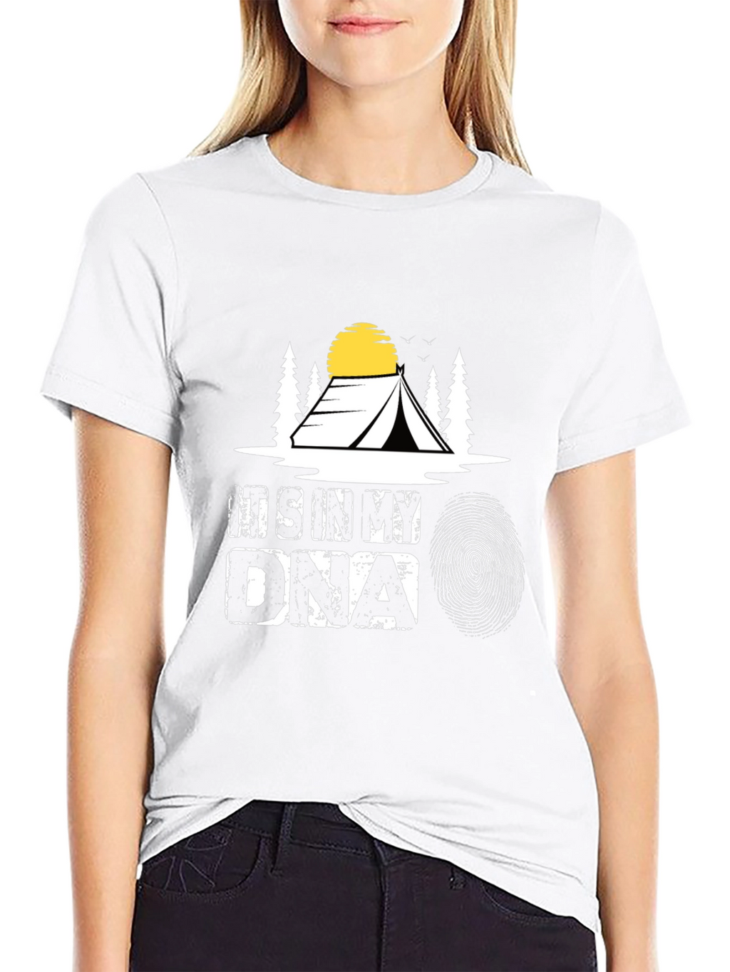 Its In My DNA Camping T-Shirt