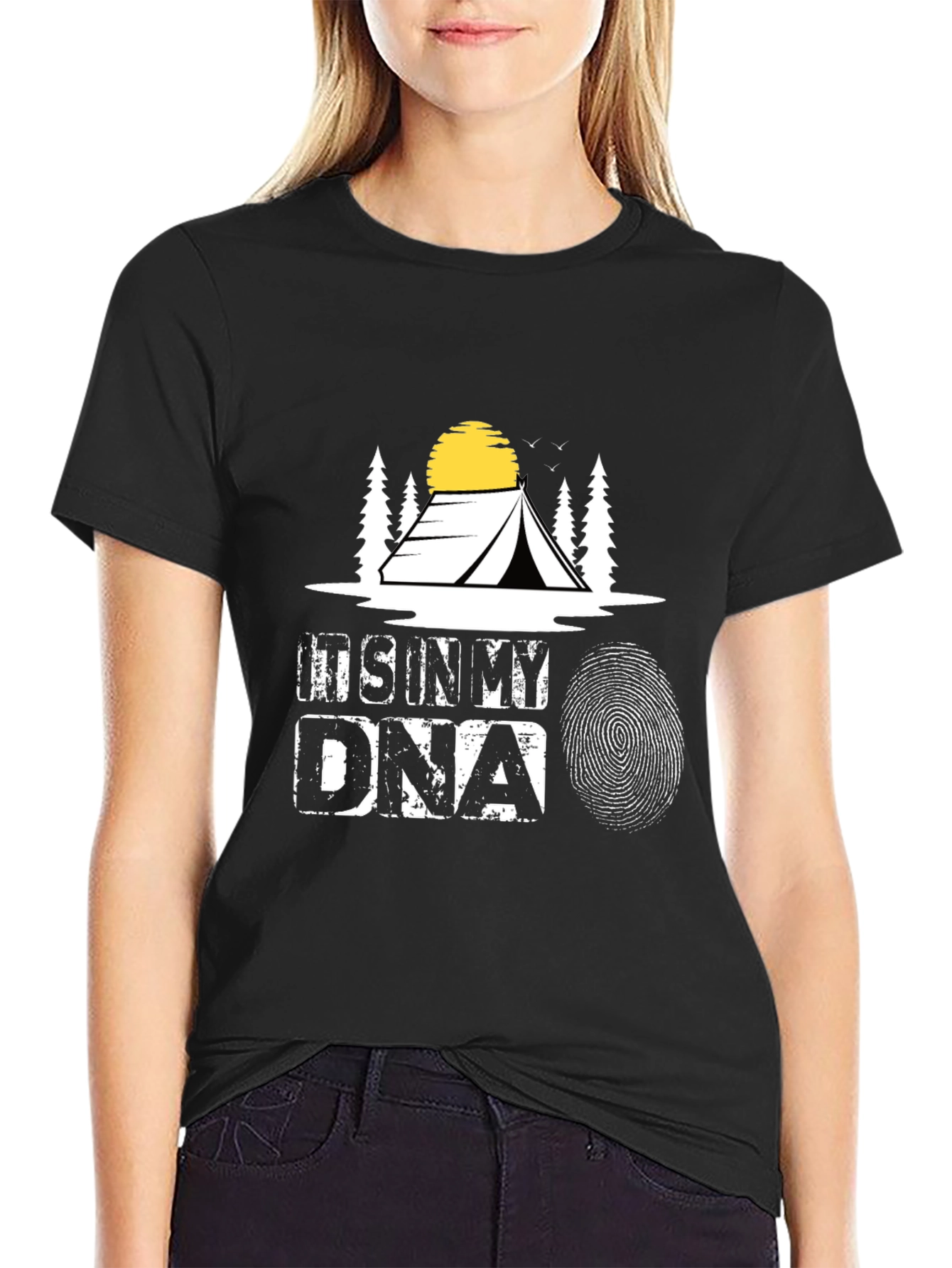 Its In My DNA Camping T-Shirt