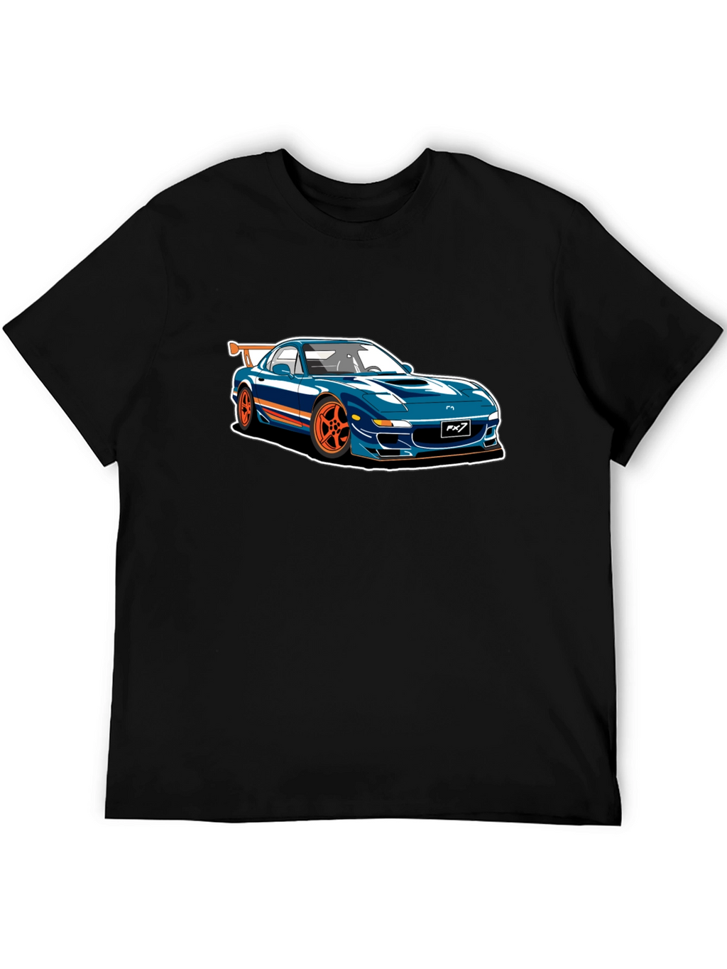 RX7 Car Graphic T-Shirt