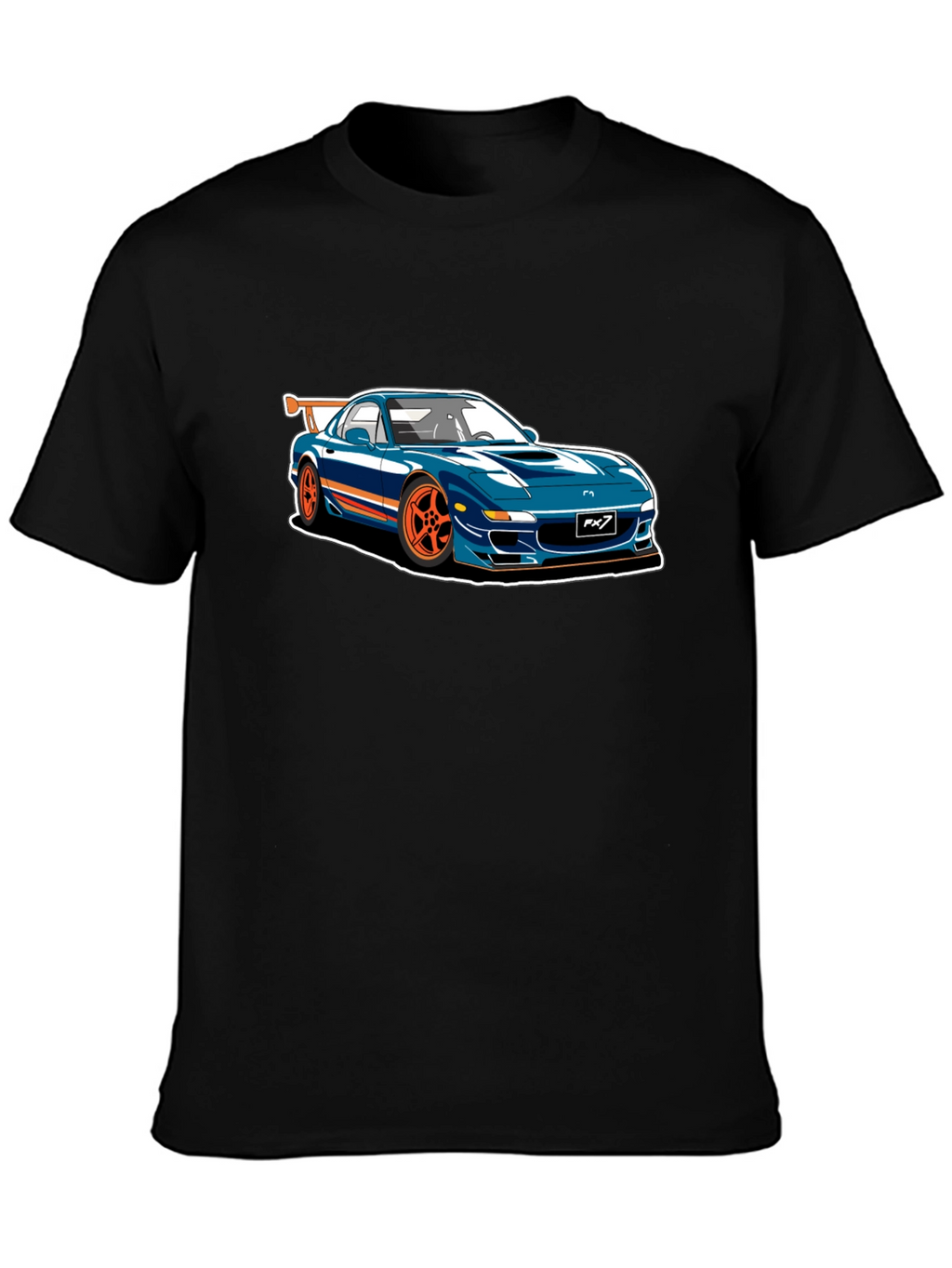 RX7 Car Graphic T-Shirt