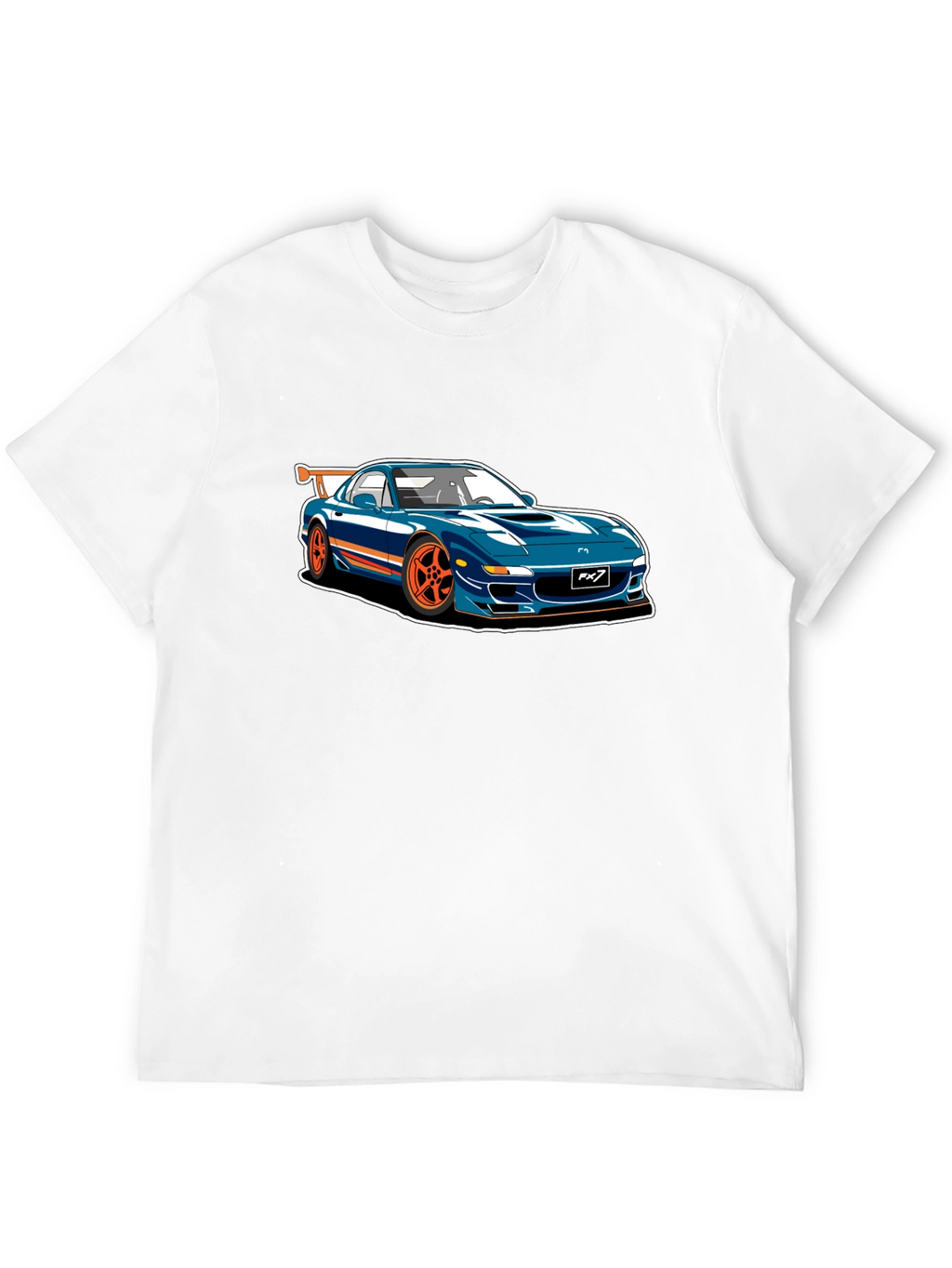 RX7 Car Graphic T-Shirt
