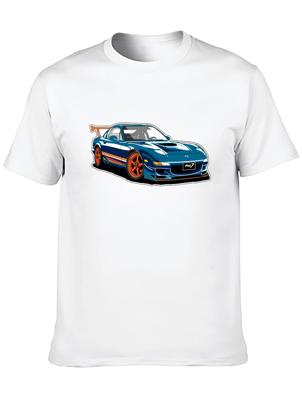 RX7 Car Graphic T-Shirt