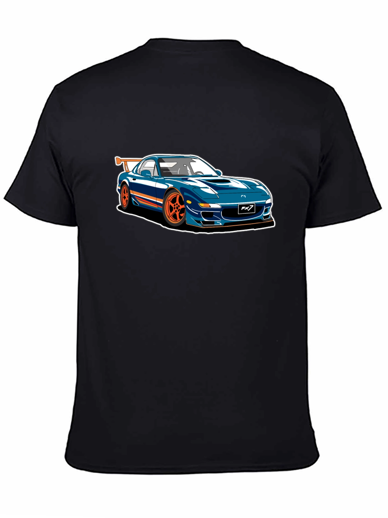 RX7 Car Graphic T-Shirt