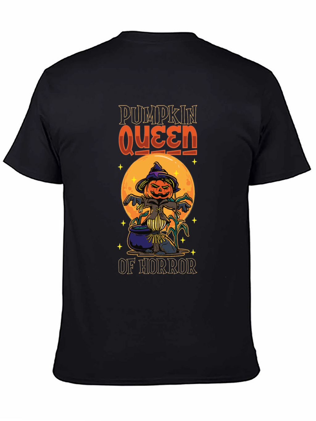 Pumpkin Queen of Horror T-Shirt Halloween