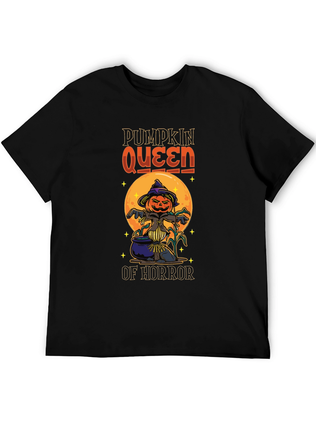Pumpkin Queen of Horror T-Shirt Halloween