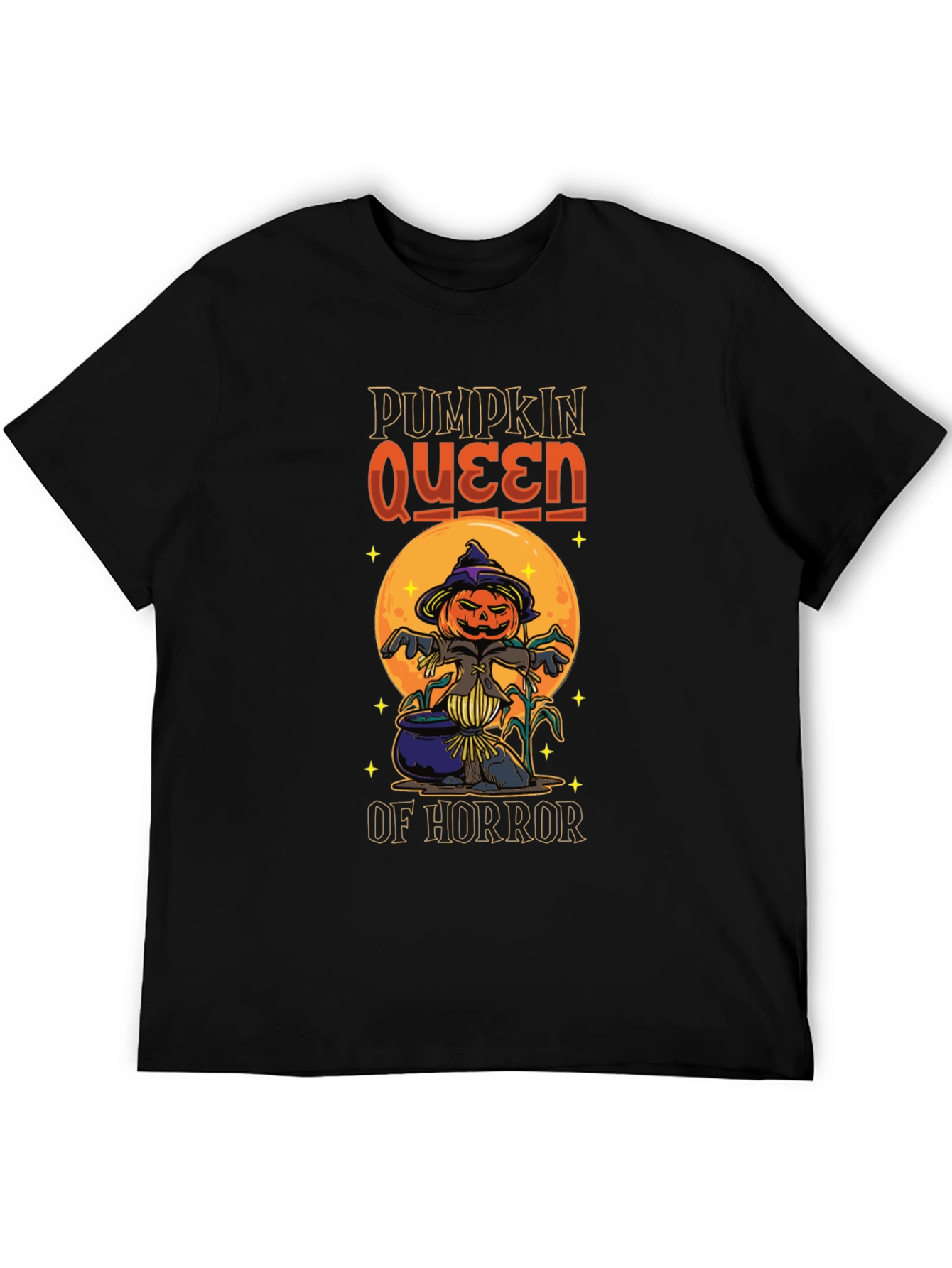 Pumpkin Queen of Horror T-Shirt Halloween
