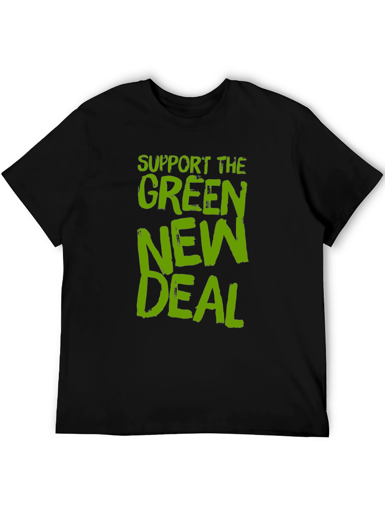 Green New Deal Graphic Tee - Eco-Friendly Statement Shirt