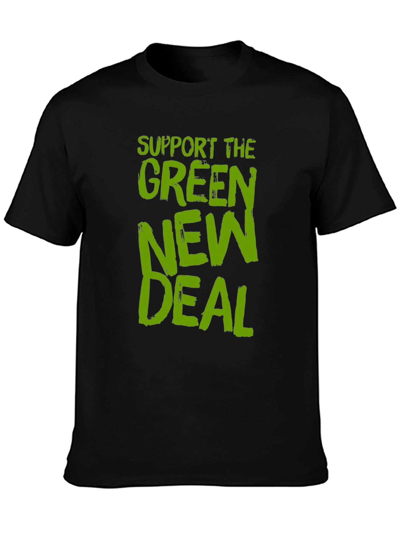 Green New Deal Graphic Tee - Eco-Friendly Statement Shirt