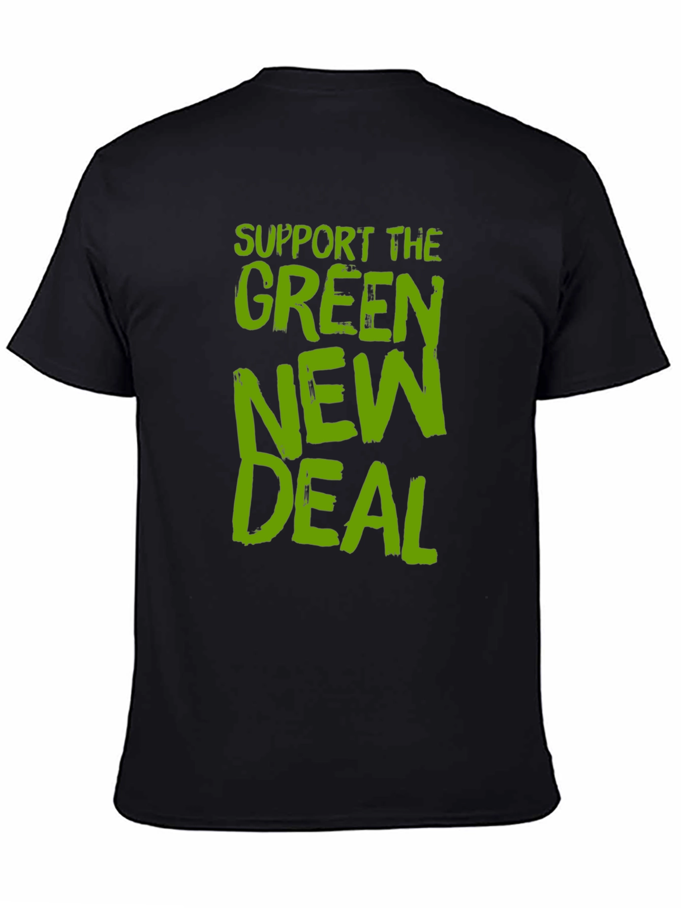 Green New Deal Graphic Tee - Eco-Friendly Statement Shirt