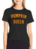 Pumpkin Queen Graphic Tee - Fall T-Shirt