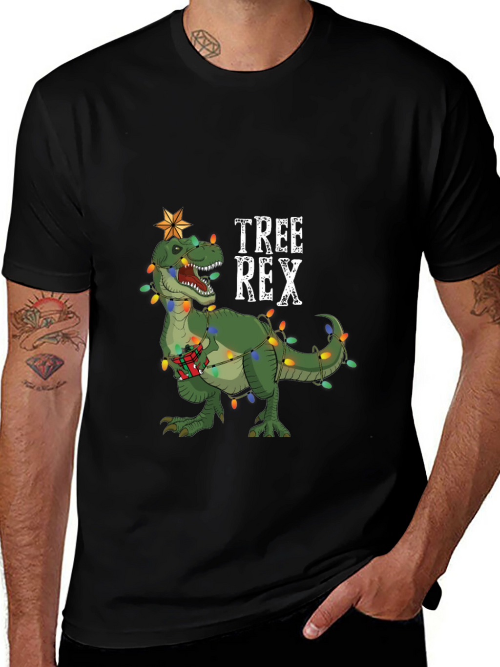 Tree Rex Christmas T-Shirt