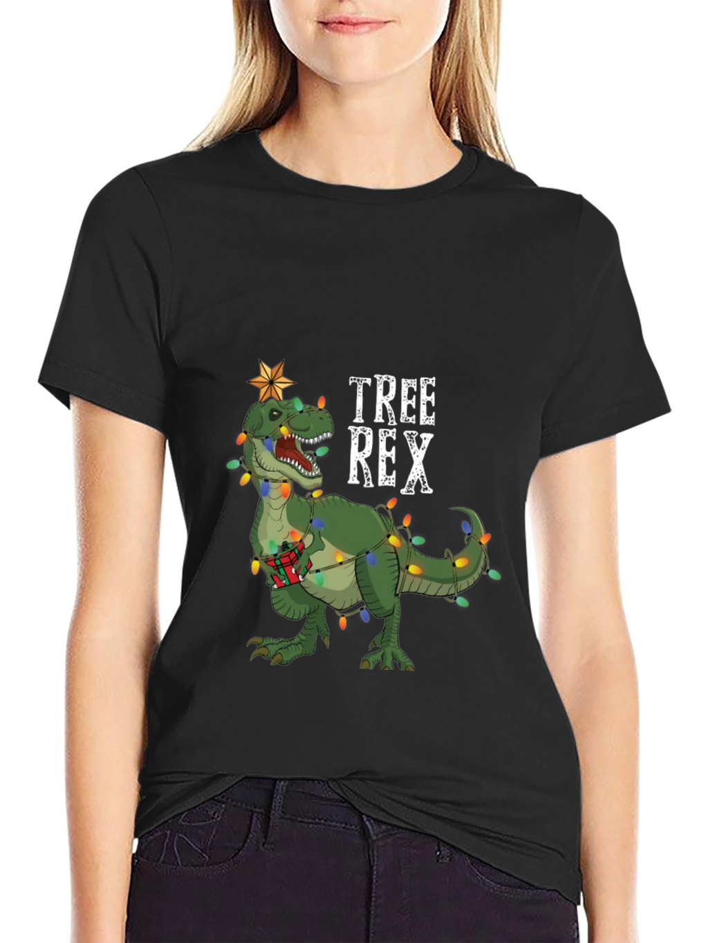Tree Rex Christmas T-Shirt