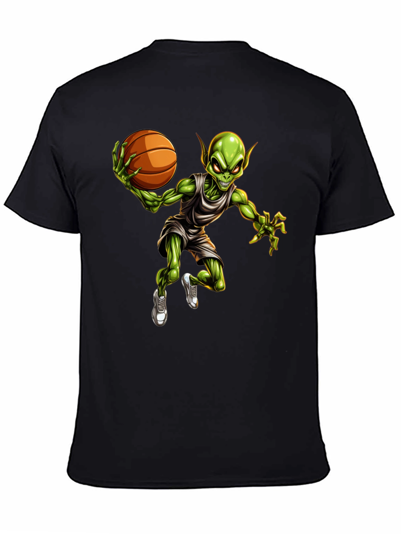 Alien Basketball Player Graphic Tee