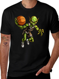 Alien Basketball Player Graphic Tee