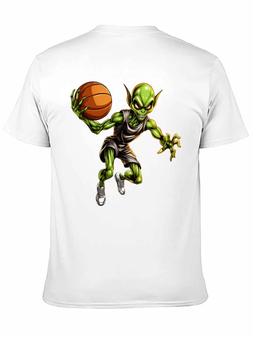Alien Basketball Player Graphic Tee