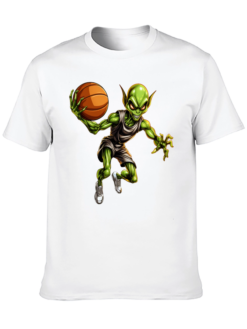 Alien Basketball Player Graphic Tee