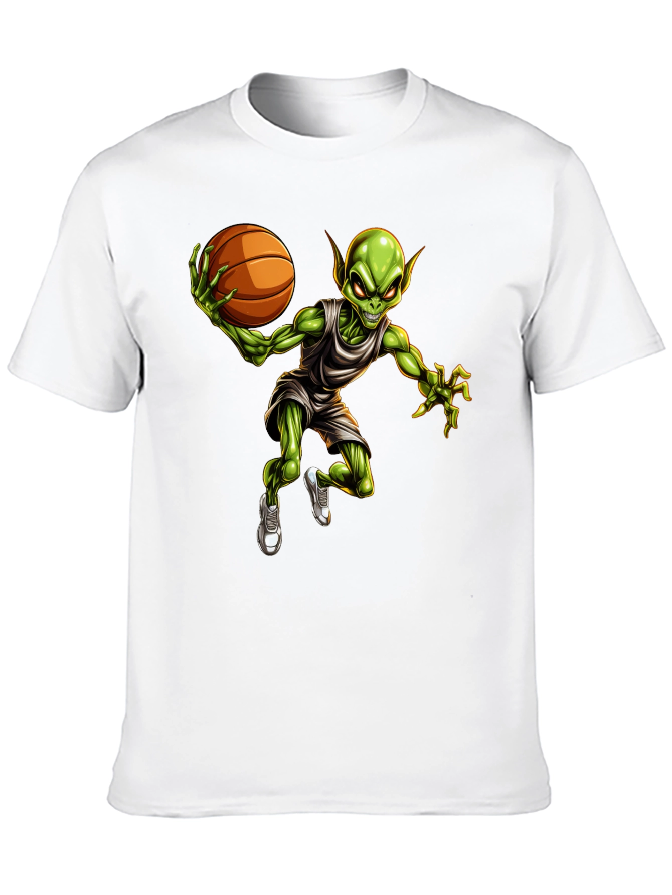 Alien Basketball Player Graphic Tee