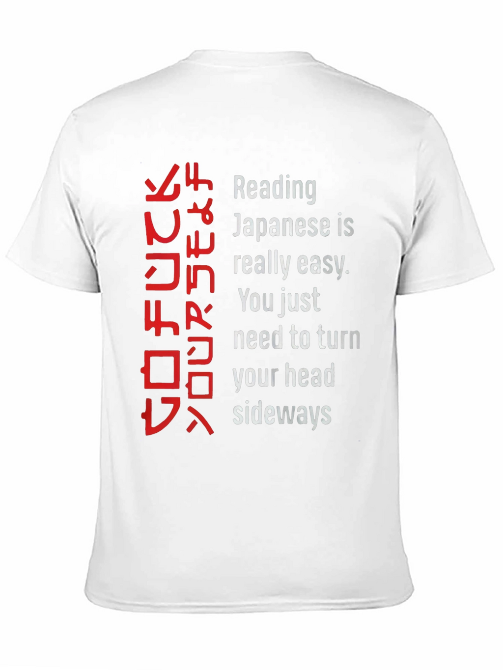 Funny Reading Japanese Shirt