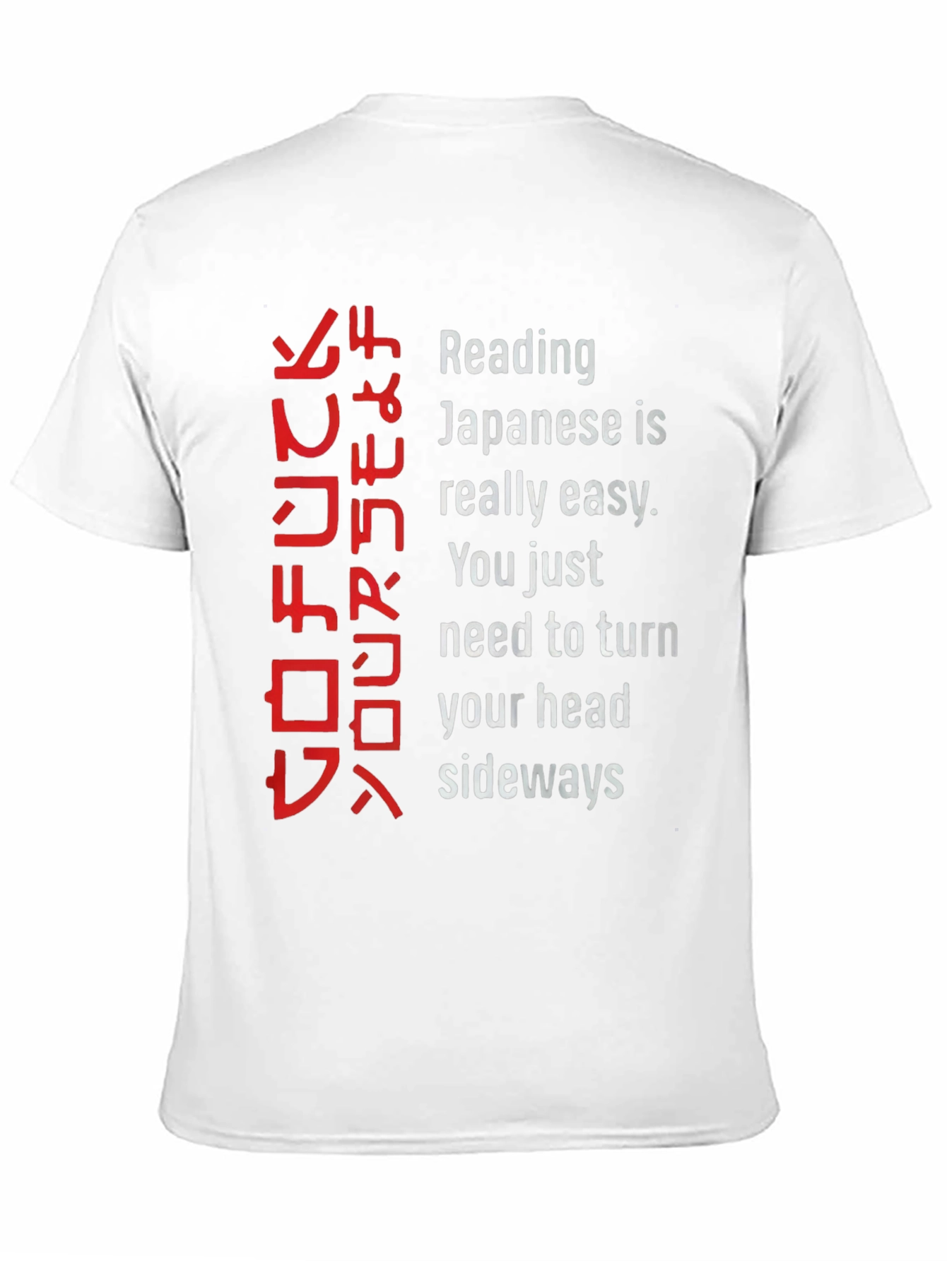 Funny Reading Japanese Shirt