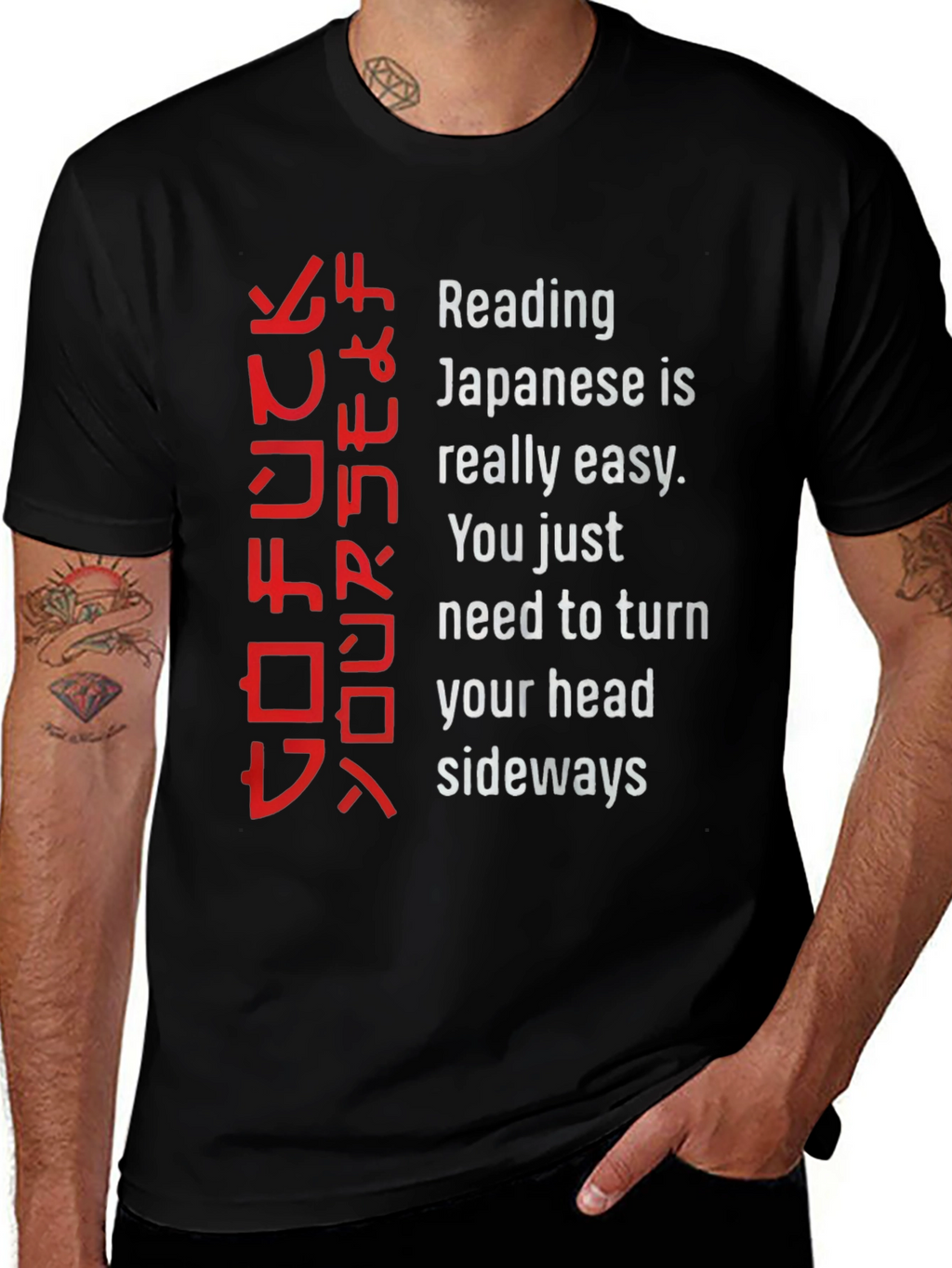 Funny Reading Japanese Shirt