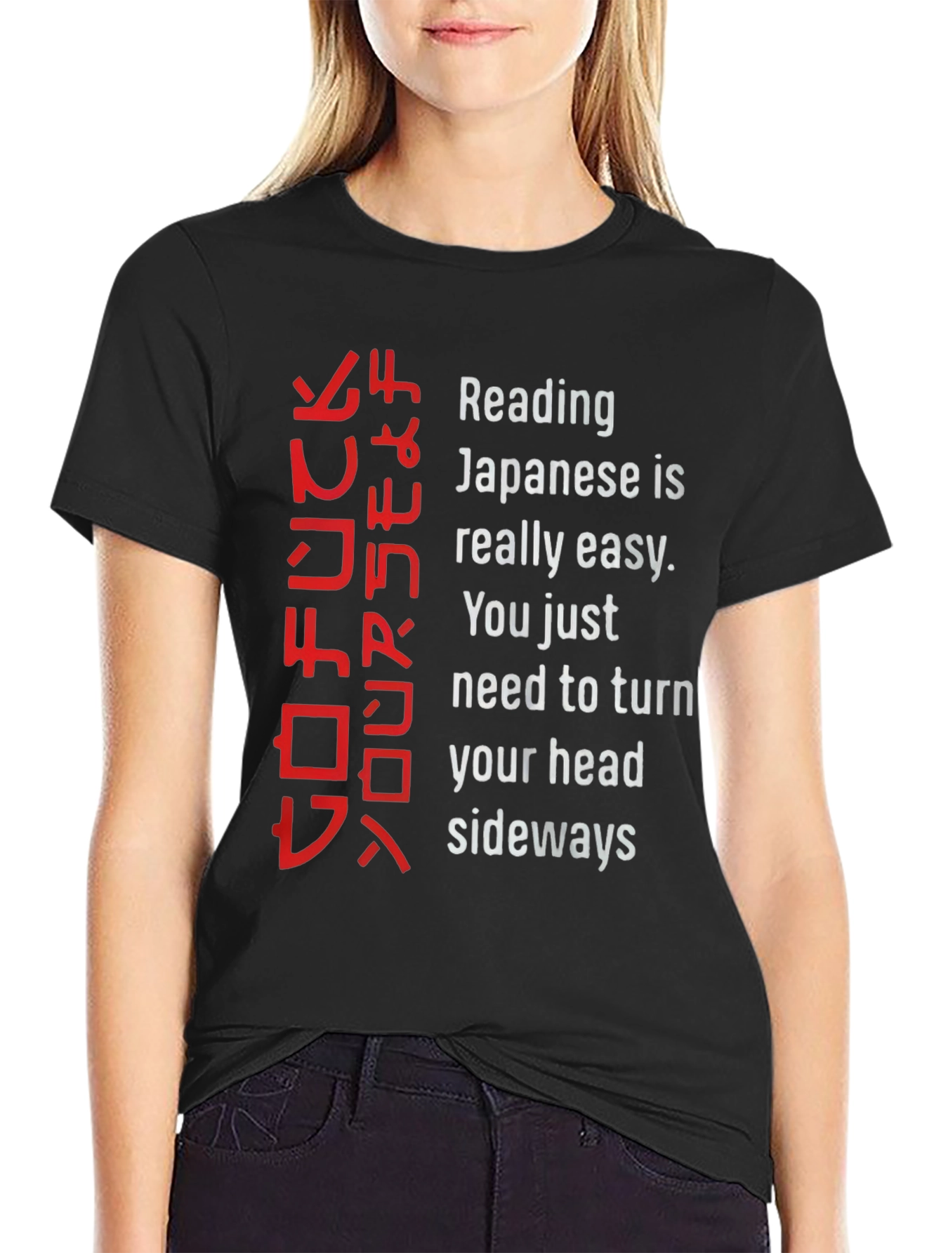 Funny Reading Japanese Shirt