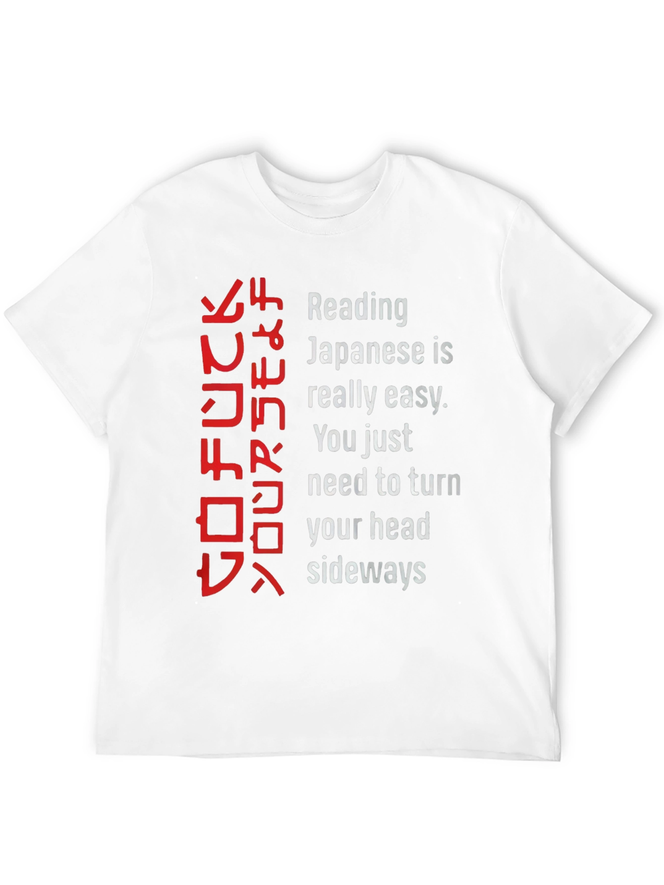 Funny Reading Japanese Shirt