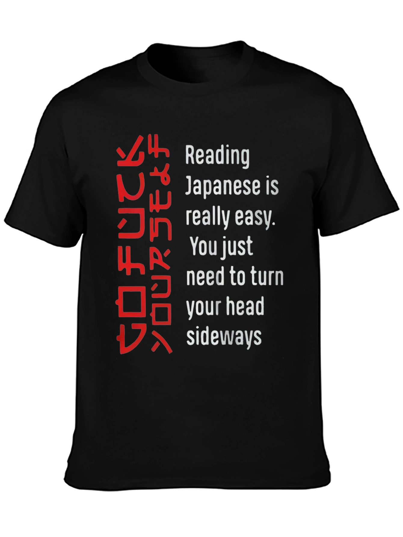 Funny Reading Japanese Shirt