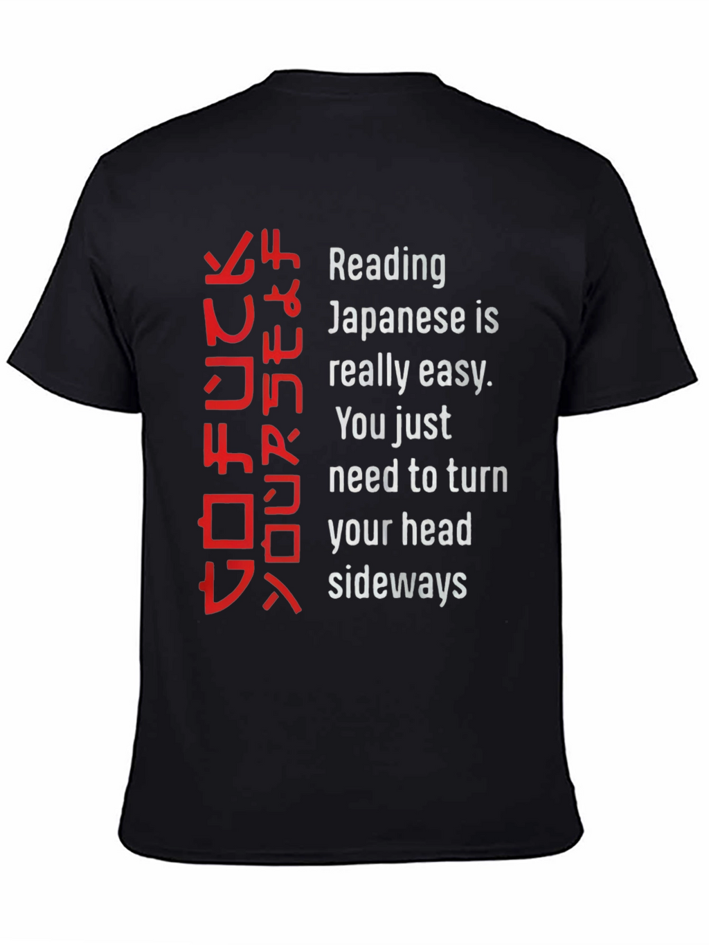 Funny Reading Japanese Shirt