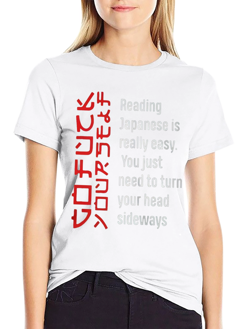 Funny Reading Japanese Shirt