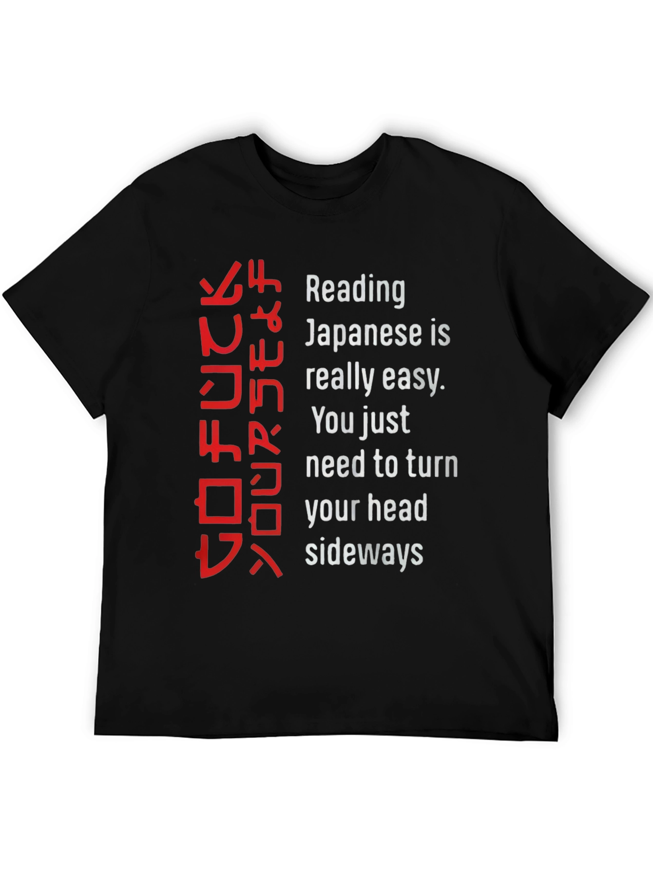 Funny Reading Japanese Shirt